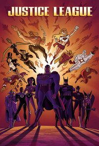 SH06B252JUSTICE Feb. 23, 2006 _ The cast of "Justice League Unlimited." (SHNS photo courtesy Cartoon Network and Warner Bros.)